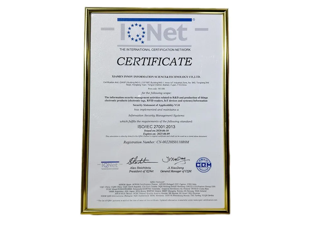 the international certification network the international certification network